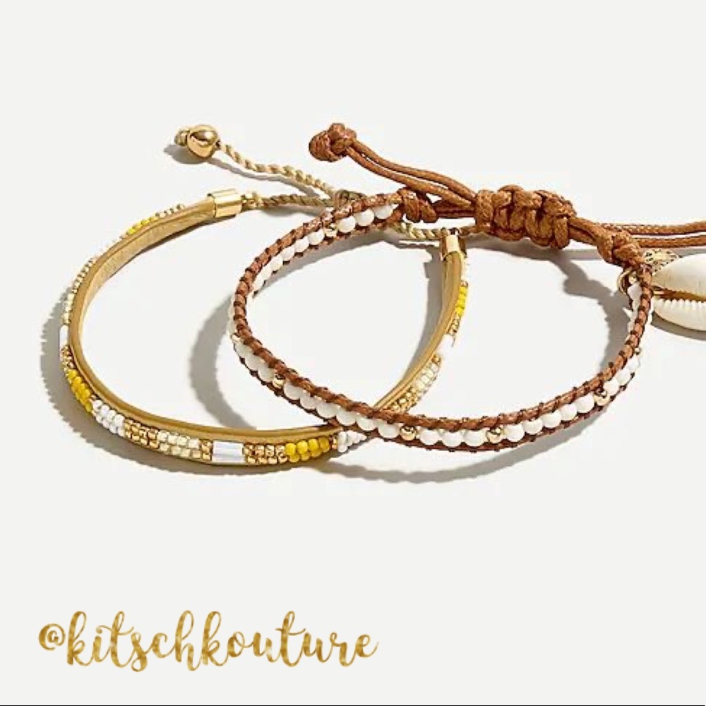 J. Crew Beaded Bracelet Set